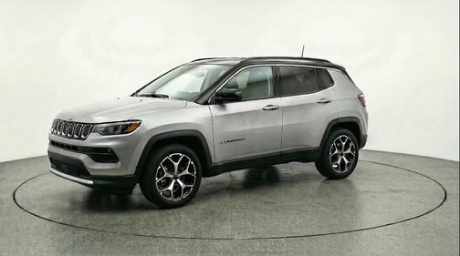 Silver Zynith Metallic Clearcoat 2025 Jeep Compass Limited