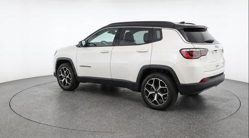 Bright White Clearcoat 2025 Jeep Compass Limited