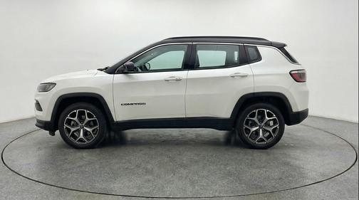 Bright White Clearcoat 2025 Jeep Compass Limited