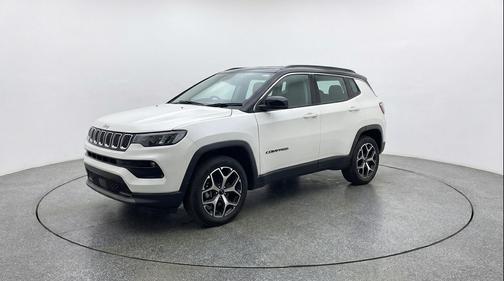 Bright White Clearcoat 2025 Jeep Compass Limited