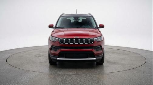 Red 2025 Jeep Compass Limited