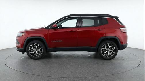 Red 2025 Jeep Compass Limited
