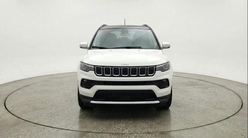 Bright White Clearcoat 2025 Jeep Compass Limited