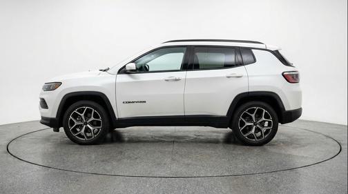 Bright White Clearcoat 2025 Jeep Compass Limited