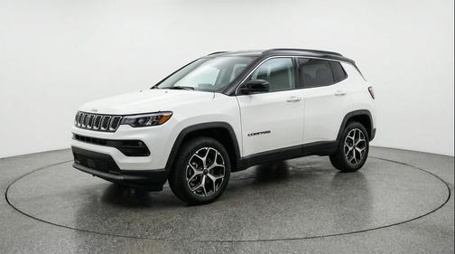 Bright White Clearcoat 2025 Jeep Compass Limited