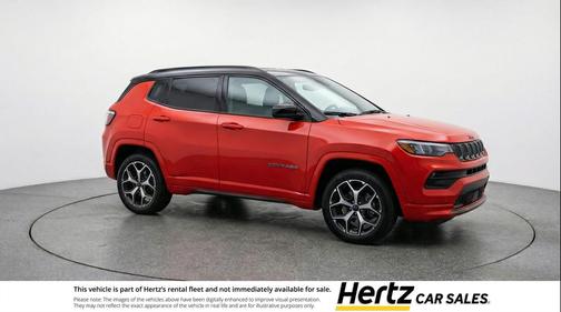 Red Hot Pearlcoat 2025 Jeep Compass Limited