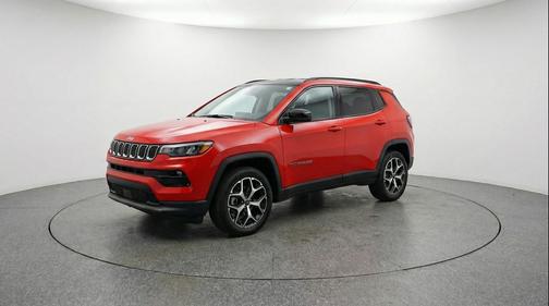 Red Hot Pearlcoat 2025 Jeep Compass Limited