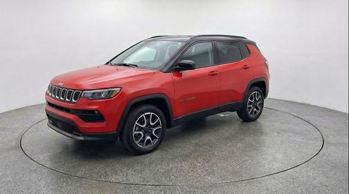 Red Hot Pearlcoat 2025 Jeep Compass Trailhawk