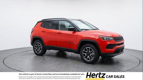 Red Hot Pearlcoat 2025 Jeep Compass Trailhawk