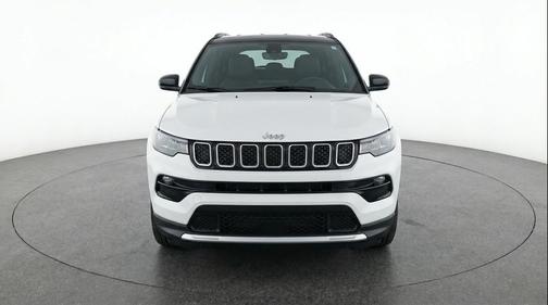 Bright White Clearcoat 2025 Jeep Compass Limited