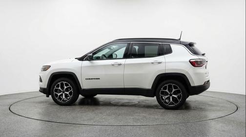 Bright White Clearcoat 2025 Jeep Compass Limited