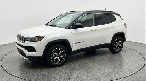 Bright White Clearcoat 2025 Jeep Compass Limited