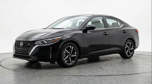 Super Black 2025 Nissan Sentra SV