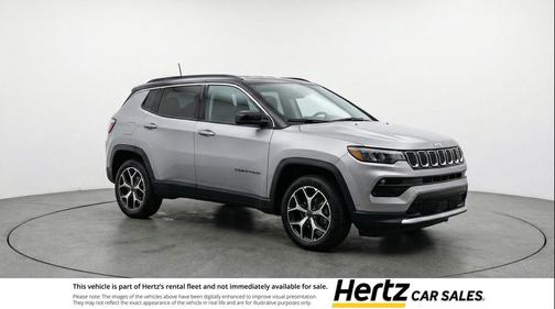 Silver Zynith Metallic Clearcoat 2025 Jeep Compass Limited