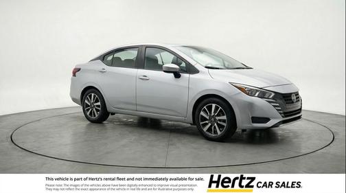 Brilliant Silver Metallic 2025 Nissan Versa 1.6 SV