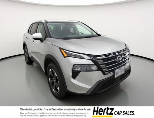 Brilliant Silver Metallic 2025 Nissan Rogue SV