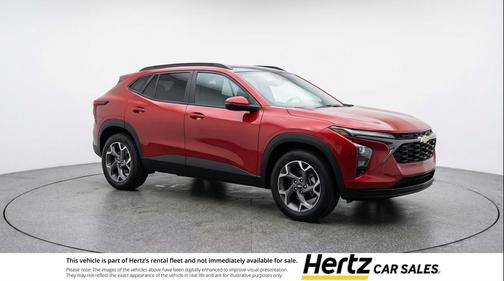 Crimson Metallic 2025 Chevrolet Trax LT