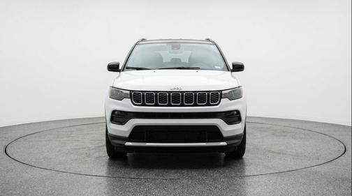 Bright White Clearcoat 2025 Jeep Compass Limited