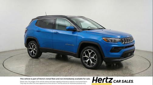 Hydro Blue Pearlcoat 2025 Jeep Compass Limited