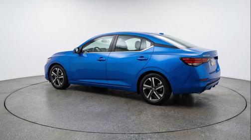 Electric Blue Metallic 2025 Nissan Sentra SV