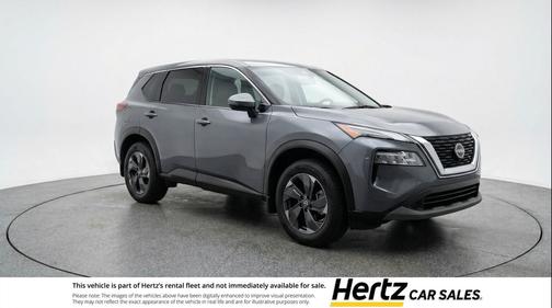 Gun Metallic 2025 Nissan Rogue SV