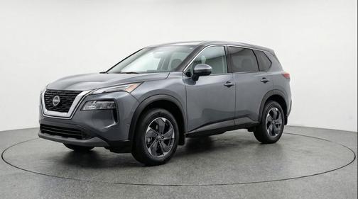 Gun Metallic 2025 Nissan Rogue SV
