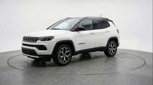 Bright White Clearcoat 2025 Jeep Compass Limited