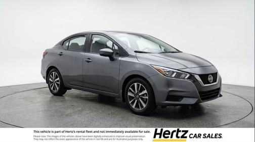 Gun Metallic 2025 Nissan Versa 1.6 SV