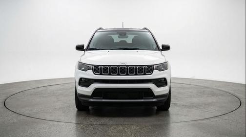 Bright White Clearcoat 2025 Jeep Compass Limited
