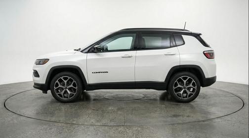Bright White Clearcoat 2025 Jeep Compass Limited