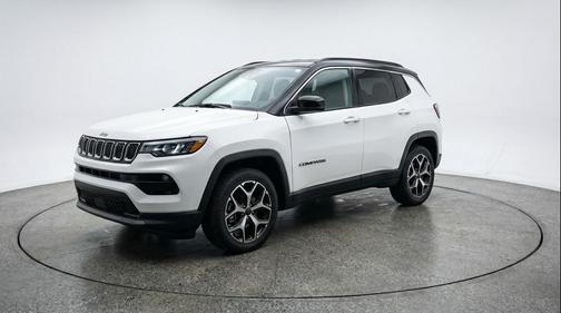 Bright White Clearcoat 2025 Jeep Compass Limited