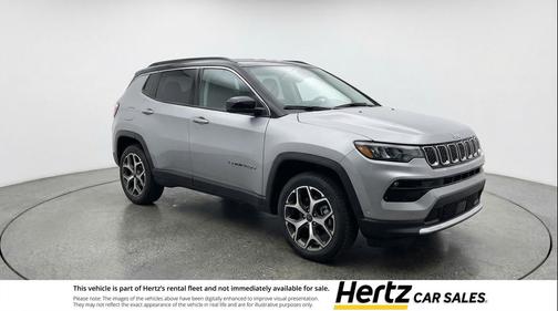 Silver Zynith Metallic Clearcoat 2025 Jeep Compass Limited