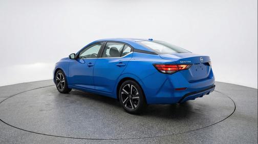 Electric Blue Metallic 2025 Nissan Sentra SV