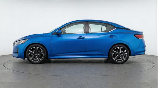 Electric Blue Metallic 2025 Nissan Sentra SV