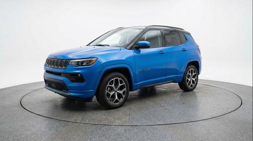 Hydro Blue Pearlcoat 2025 Jeep Compass Limited