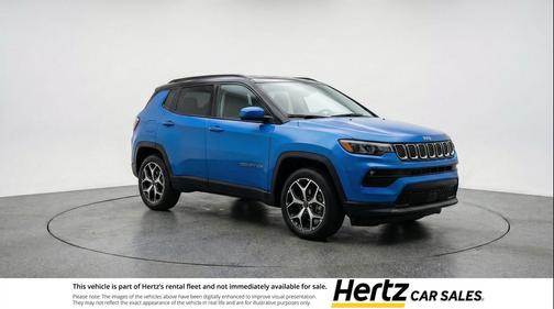 Hydro Blue Pearlcoat 2025 Jeep Compass Limited
