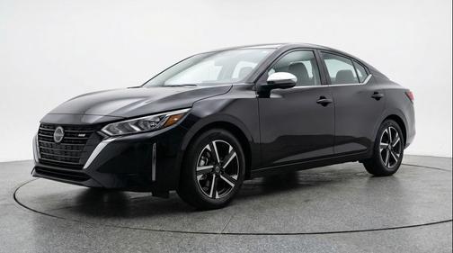 Super Black 2025 Nissan Sentra SV
