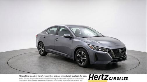 Gun Metallic 2025 Nissan Sentra SV