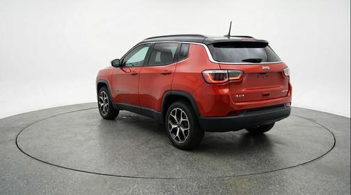 Red Hot Pearlcoat 2025 Jeep Compass Limited