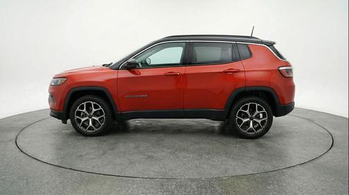 Red Hot Pearlcoat 2025 Jeep Compass Limited