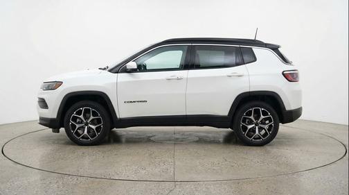 Bright White Clearcoat 2025 Jeep Compass Limited