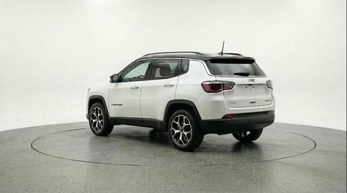 Bright White Clearcoat 2025 Jeep Compass Limited