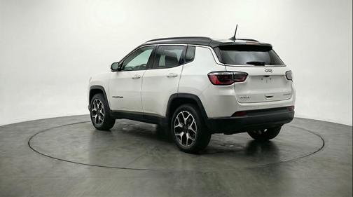 Bright White Clearcoat 2025 Jeep Compass Limited