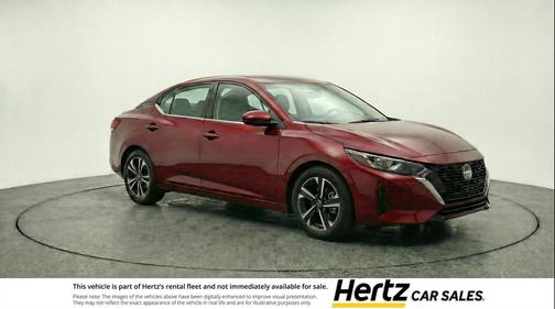 Rosewood Metallic 2025 Nissan Sentra SV