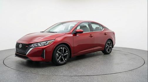 Rosewood Metallic 2025 Nissan Sentra SV