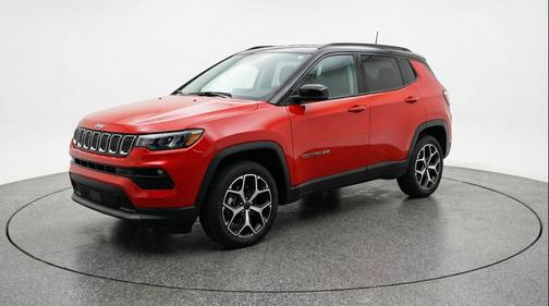 Red Hot Pearlcoat 2025 Jeep Compass Limited