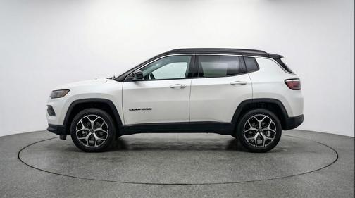 Bright White Clearcoat 2025 Jeep Compass Limited
