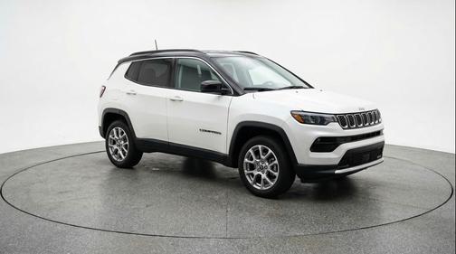Bright White Clearcoat 2025 Jeep Compass Limited