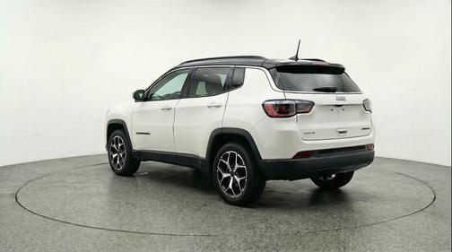 Bright White Clearcoat 2025 Jeep Compass Limited