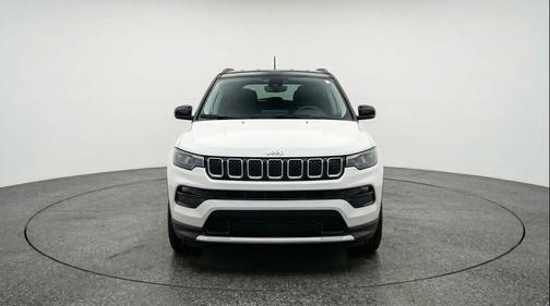 Bright White Clearcoat 2025 Jeep Compass Limited